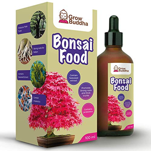 Bonsai Food Fertiliser – Liquid Concentrated Fertiliser for Bonsai Trees 100 ml – Fast Growth with Strong Root – Suitable for All Bonsai Trees and Plants