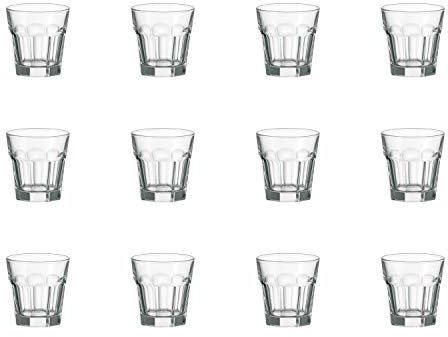 LEONARDO 013382 Rock Whiskybecher, Glas, 265 ml (12 Stück)