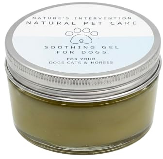 NATURE'S INTERVENTION Aloe Vera Gel für Hunde 100g – Neem & Teebaum | 99% natürliches Aloe Vera & Neem Gel für Hunde. Kühlende Feuchtigkeitspflege für trockene, empfindliche Haut.