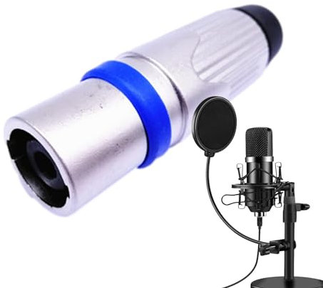 Audioverstärker-Adapter, Lautsprecherkabelstecker - Audio-Lautsprecherstecker mit Drehverschluss,männlicher und weiblicher Montageadapter, Kabelverstärker, Audio-Stecker-Adapter für Veranstaltungsorte