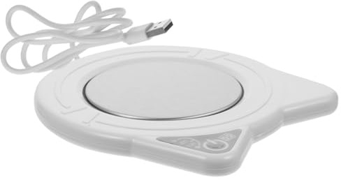 USB Heated Cup Coaster with Constant Temperature and Auto Shutoff