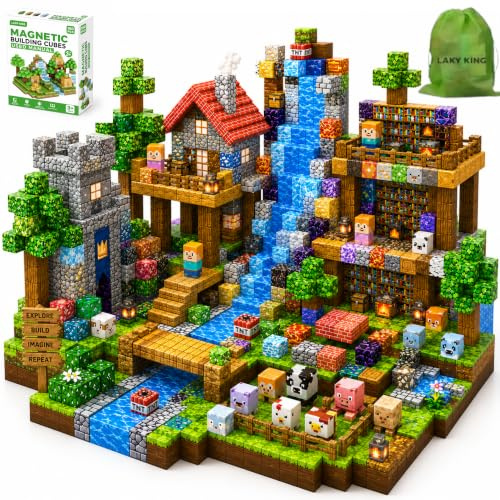 Magnetic Blocks for Kids – 150PCS Creative Magnetic Building Blocks for Learning & Fun | Colorful Kid Magnets & Educational Magnetics Toys for Toddlers 3+