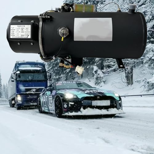 LFfwynog Riscaldatore ad Aria Diesel da 10 kW, riscaldatore per Cabina, 12 V/24 V, per Camper, Camion, Barca, Riscaldamento rapido degli Interni 24V