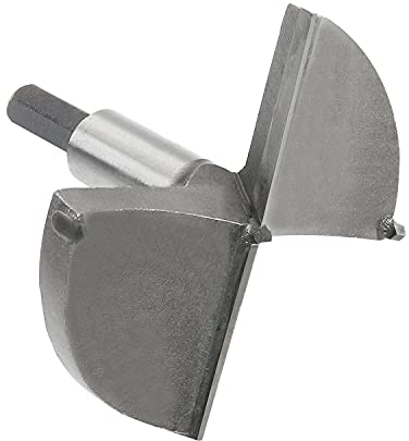 Utoolmart Forstner Holzbohrer Bohrer mit einem Durchmesser von 95 mm Hartmetallspitze Professionelle Holzbearbeitung Lochöffner Power Rotationsschneider 80 mm Länge Grau für Scharniersperrholz 1St