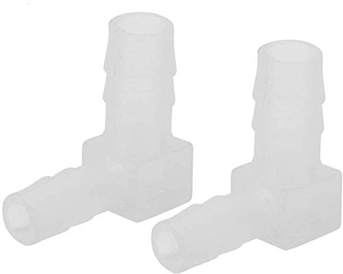 20Pcs Aquariumgelenk 90 ° Winkel Luftpumpe Rohradapter Aquarium Schlauchanschlüsse Anschluss für Die Meisten Luftpumpen Geeignet
