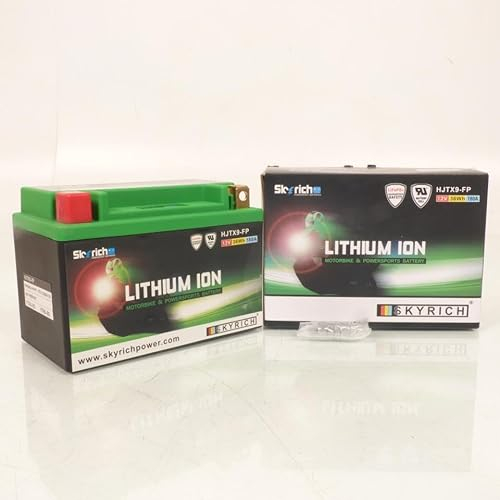 Batería de litio Skyrich para moto KTM 400 Lc4-E 1999 a 2001 YTX9-BS / 12 V 8 Ah