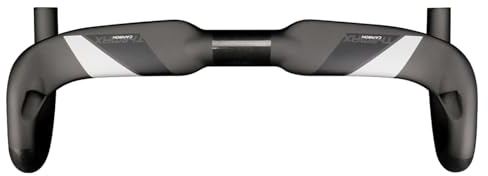 Alfa Pasca rennrad lenker carbon aero lenker 31.8 * 420mm rennradlenker | UD Matt , Interne Kabelleitung, Windbrechendes Design