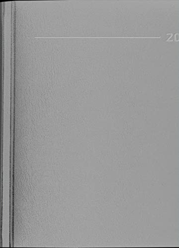 Buchkalender Balacron blau 2024 - Büro-Kalender A5 - Cheftimer - 1 Tag 1 Seite - 416 Seiten - Balacron-Einband - Alpha Edition