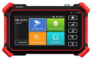 Monitor per tester TVCC, Tester IPC Da 4 Pollici 8K Supporto 8MP AHD/CVI/TVI Tester For Telecamere Analogiche Monitor CCTV Tester For Tester For Telecamere IP Coassiale ad alta definizione, uscita POE