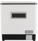 Estabeter Lavastoviglie in acciaio inox 220V 1500w Lavastoviglie da tavolo 60L Piccola lavastoviglie a 70 gradi di calore uccide Lavastoviglie Bianco