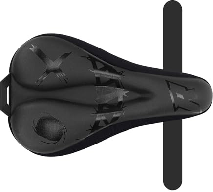 Cykelsadelöverdrag - vattentätt halkfritt PU-läder, ersättningsöverdrag för bekväm cykelsadel, för män vuxna elektrisk skoter MTB vägcykling cykling träning