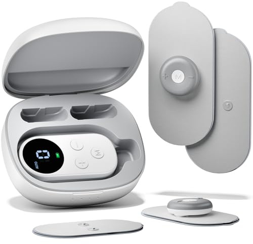 Betife Wireless TENS Unit Muscle Stimulator, TENS Machine for Back Pain with 6 Modes, 16 Intensity Levels, Reusable Electrode Pads & Remote Control, Perfect for Office, Gym, Travel