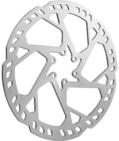 Huairdum 203 Mm 2,3 Mm Scooter-Scheibenbremse, Edelstahl-Hohldesign-Bremsscheibe, Verbesserte Wärmeableitungsscheibe, Ideal für den Austausch von Elektrorollern und Fahrrädern