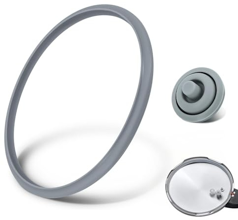 Dichtungsring 22cm für WMF Schnellkochtopf & Silit Sicomatic, Gummiringe Schnellkochtopf mit Kochsignal Dichtung, Pressure Cooker Ersatzteile für 3L/4,5L/6,5L/8,5L, Perfect/Plus/Ultra