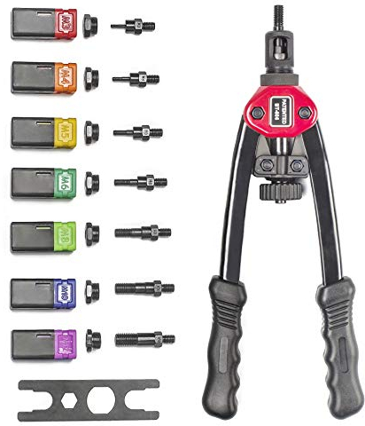 Blindnietmutter Pistole Nietmutter Werkzeug Hand Innenmutter Werkzeug Manuelle Dorne M3 M4 M5 M6 M8 M10 M12