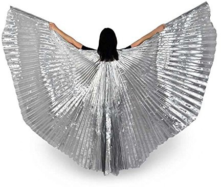 Tanzbekleidung & Accessories Isis Wings Flügel Schleier Bauchtanz Belly Dance Kostüm Fasching Karneval Samba Tanz