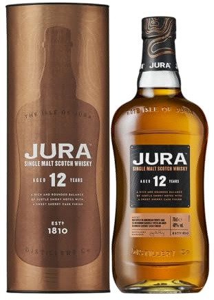 Jura 12 Años - Whisky de Malta Escocés - 700 ml