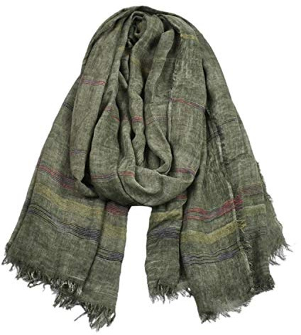 MEISHINE 190 * 90cm Herbst Winter Herren Baumwolle Gemischt Schal Mode Drucken Schal Herren Halstuch Basic Scarf (Style 9)