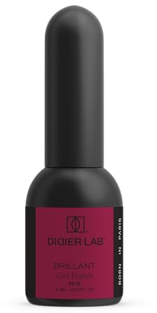 DIDIER LAB Premium Brillant No.09 Flash Gel Polish – UV/LED Glitter Gel mit Diamond Shine – Hochpigmentierter selbstnivellierender Nagellack – Lang anhaltende Hochglanzfarbe – Flash-Shine-Effekt – 8ml