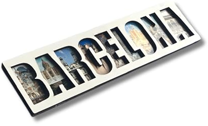 Barcelona Magnet Barcelona Souvenir arcelona Fridge Magnet Barcelona Geschenk Barcelona Holiday Barcelona Reise