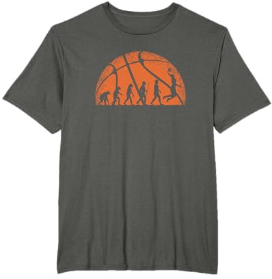 Divertente giocatore di basket evoluzione di basket Maglietta