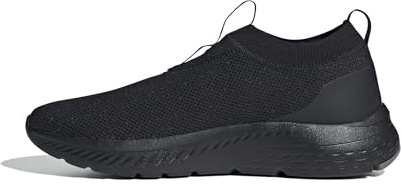 adidas Men's Cloudfoam Move Sock Shoes, core Black/core Black/Lucid Blue, 8 UK