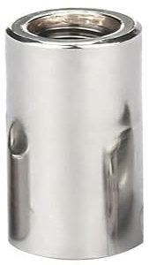 LXURY 2 stücke/5 stücke M8 M10 M12 M14 M16 304 Edelstahl Verlängerung Verdicken Runde Säulenverbindung Kupplungsmutter Zylindrische Verbindungsschraube Mutter (Size : OD16xM10x20 (5pcs))