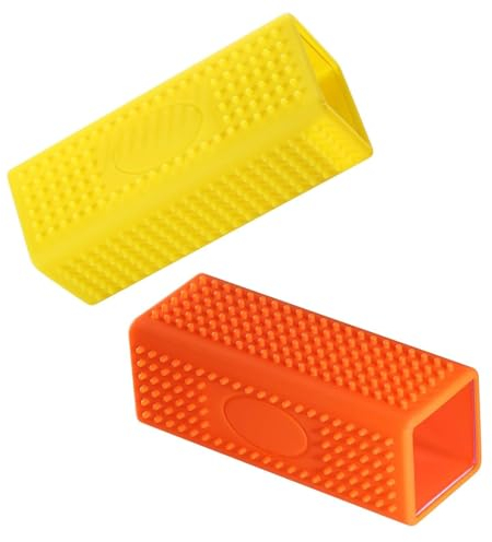 Ltmxy 2-Pack Pet Dog Cat Hair Remover for Cars Furniture Carpet Block Roller Sofa Hollow Rubber Cleaner Brush
