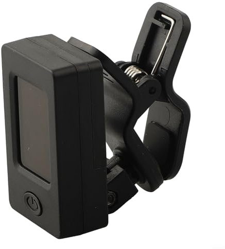 Black Guitar Tuner for Acoustic Electric Bass Mandolin, Quick and Precise Tuning