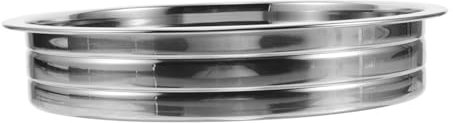 UTHCLO Stainless Steel Religious Plate Large Communion Bread Plate for Baking Multi-Function Communion Pan