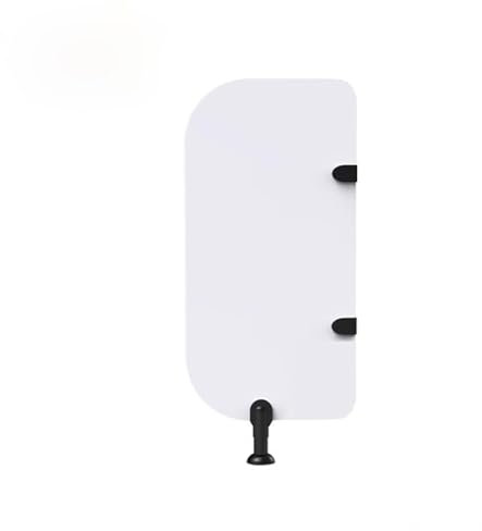 WC-Urinal-Trennwand für Herren, Bodenmontage, WC-Schutz, Trennwand, ideal für Einkaufszentrum und öffentliche Toiletten, Weiß