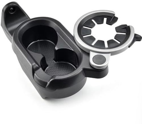 QEUEDAF 1 Stück Auto Getränkehalter Becherhalterung Mittelkonsole Doppel Getränkehalter Für Mercedes Benz Smart Fortwo 451 2007-2014 A4518100370