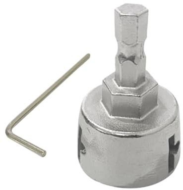 Fresa para desbarbar - Herramienta de desbarbado externa con vástago hexagonal - Fresa de rosca de reparación para cobre, acero, aluminio, tornillos, barras, tubos