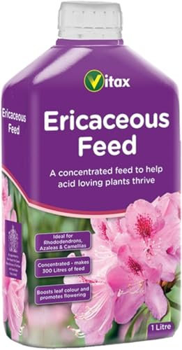 Ericaceous Plant Feed 1L – Liquid Fertiliser for Acid-Loving Plants – Ideal for Azaleas, Rhododendrons, Camellias, Hydrangeas & Blueberries – 1 Pack