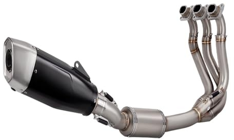 Motorcycle exhaust center pipe For Triumph Trident 660 Motorcycle Exhaust Full System Front Link With Muffler Slide In Pipetail Pipe, Noise Reduction