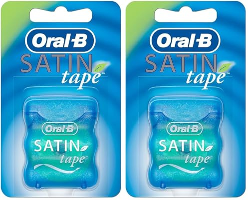 Oral-B Satin Mint Dental Floss, 25 m (Pack of 2)