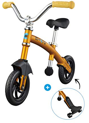 Micro Mobility GB0026 g-cyklar chopper deluxe löparhjul, Gul