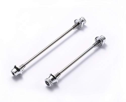 Wileosix Hex Locking Skewer M5 Hex Head Anti Theft Quick Release Secure Lock Skewers Set Cycling Wheels Locking
