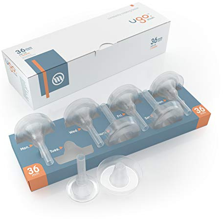 Ugo Sheath (x28) - 1 Monat Vorrat an externen männlichen Harninkontinenz-Katheter-Kondomen - Selbstklebend und latexfrei
