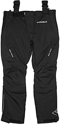Modeka Tourex II Pantalon textile de moto pour enfants, schwarz, 128