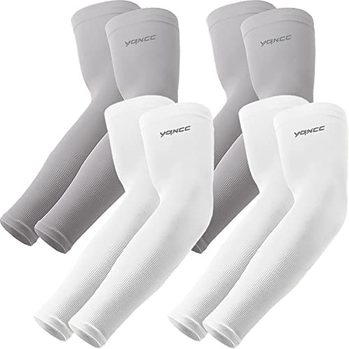 YQXCC Manicotti Braccia Protezione UV Solare Arm Sleeves per Uomini e Donne | UPF 50, Copertura Tatuaggi, Leggeri, Traspiranti, Adatti All'uso Quotidiano, Lavori All'aperto, Basket, Baseball e Golf
