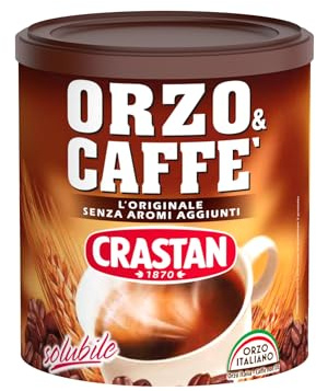 Crastan - Orzo & Caffè, Preparato Solubile, 120G (Confezione da 6)