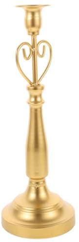 Gadpiparty Vintage Kerzenhalter Für Stabkerzen Eleganter Goldfarbener Dekorationsständer Für Romantische Abende Hochzeiten Und Partys Stilvoller Wohnaccessoire Für Jeden Tisch