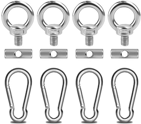 4 Juegos de Tapones para Riel de Toldo, Tapón M4 para Riel, Topes de Riel para Toldo Gancho para Caravanas, Autocaravanas y Barcos,Ganchos para Toldos,Accesorios Caravana,Enganches para Toldos