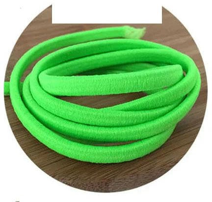 5/10/20M 5mm Cuerda elástica de color grueso Banda de goma Bandas gruesas Cuerdas para la cabeza DIY Cinturón Coser Scrapbooking Accesorios-22-5mm-20Meters
