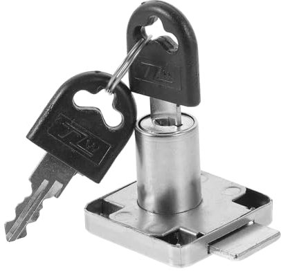 jojofuny Cerradura De Seguridad Para Gabinete Con Llave Acero Inoxidable Resistente Para Cajones Armarios Protección De Documentos Herramientas Uso Doméstico 1 Unidad