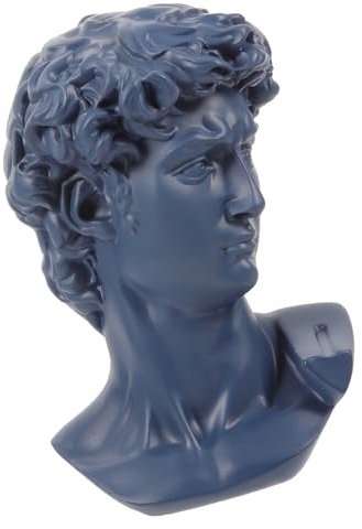 Levemolo 1stück Resin David Statue Handgefertigte Skulptur Für Home Decor Ornament Für Büro Und Resin Handwerk Deko