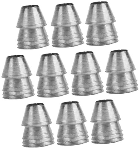 GANAZONO 10pezzi Cuneo Di Ferro Per Manico Di Martello Cunei Conici Di Ricambio Accessori Per Installazione Del Martello Kit Di Cunei Robusti e Durevoli Per Falegnami e Operai Edili