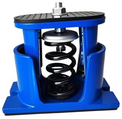MERIGLARE Spring Vibration Isolator,Shock Absorber Shockproof Metal Sturdy Floor Mount Damper for Air Conditioning Fan Accessory Parts