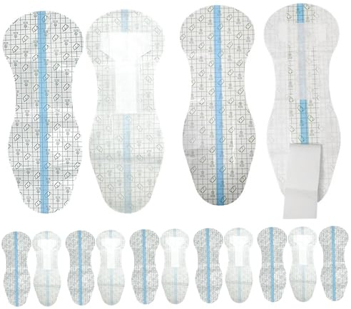 15 Stück wasserdichte Damenbinden zum Schwimmen, sichere, hautfreundliche Aufkleber zum Schwimmen, Slipeinlagen für Frauen und Mädchen, Tanga-Slipeinlagen für Frauen, Tanga-
